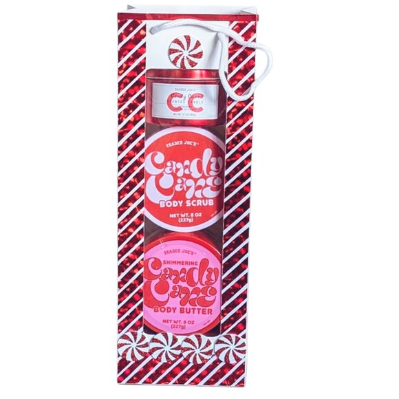 Trader Joe's Candy Cane Gift Set💕 - Picture 1 of 5